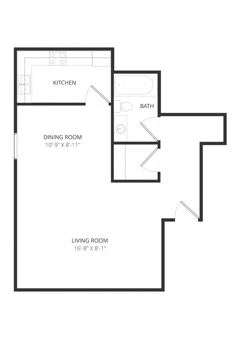 Deer Park Apartments - Floorplan